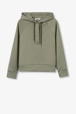 Sudadera Metalizada con Botones