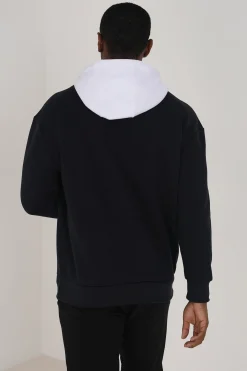 Sudadera oversize con bordado