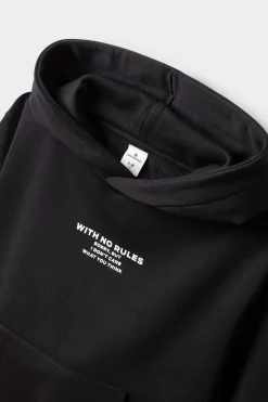 Sudadera "No rules" ni&ntilde;o