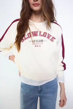 Sudadera slowlove oversize