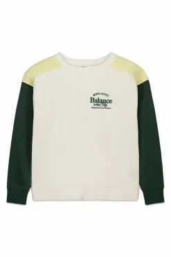 Sudadera tricolor