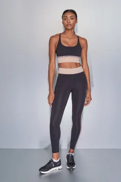 Sujetador deportivo 4D STRETCH negro animal print