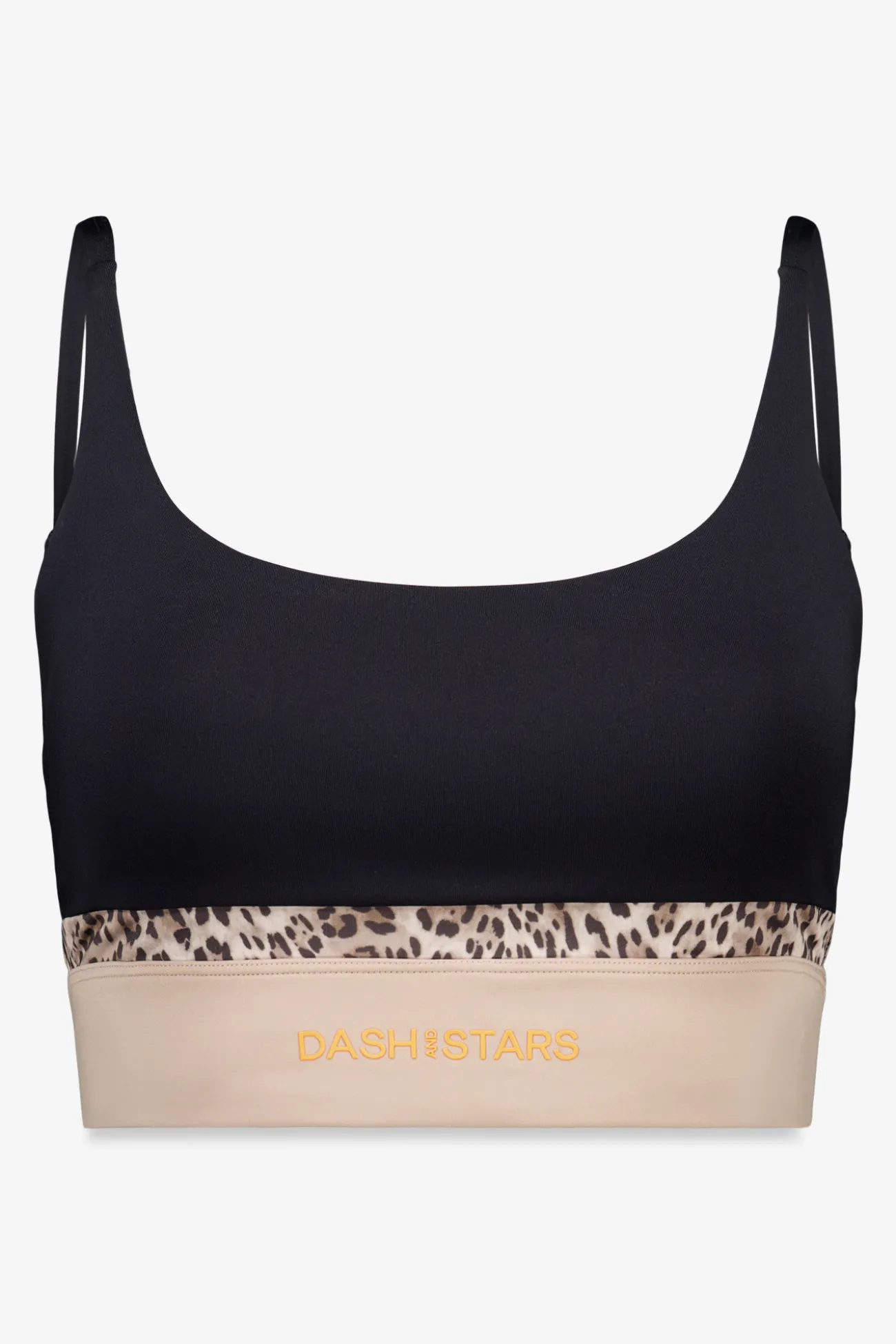 Sujetador deportivo 4D STRETCH negro animal print