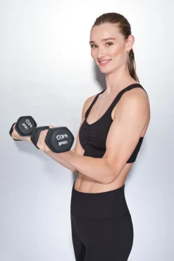 Sujetador deportivo negro SEAMLESS FIT