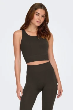 Sujetador deportivo Seamless tirantes