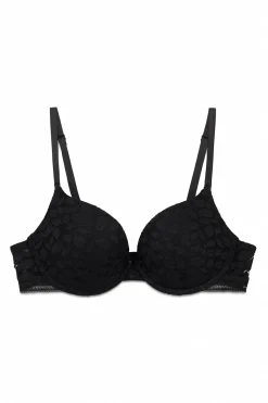 Sujetador GORGEOUS push up encaje negro