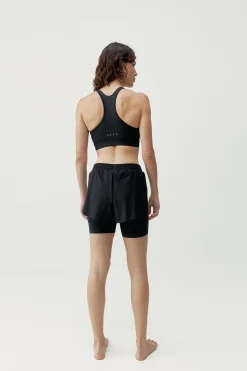 Sujetador top deportivo Bikila negro