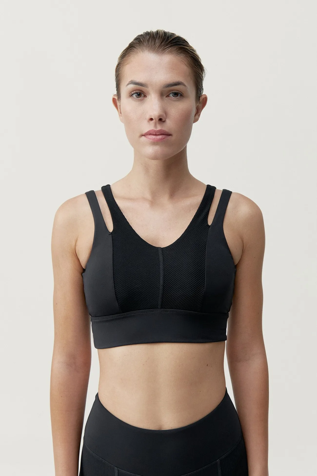 Sujetador top deportivo Reka negro