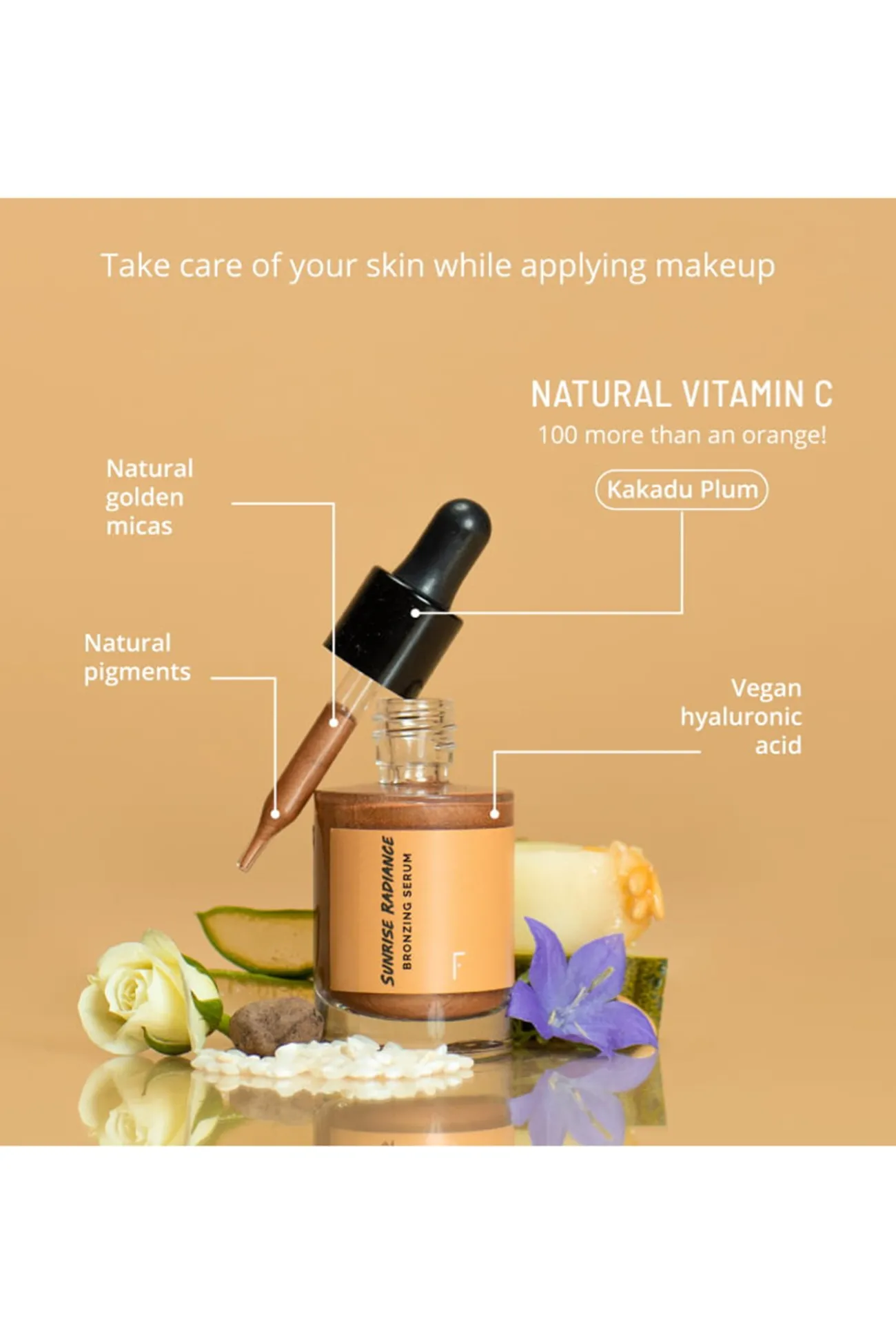 Sunrise Radiance Serum Bronceador