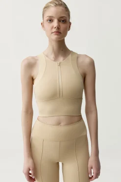 Top deportivo Marina beige