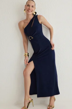 Vestido abertura pierna