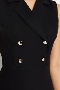 Vestido ajustado midi
