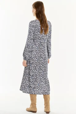Vestido animal print