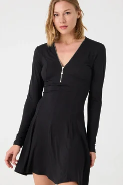 Vestido Con Cremallera