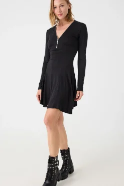 Vestido Con Cremallera