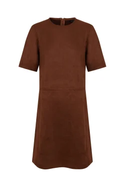 Vestido corto ante