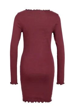 vestido corto costuras