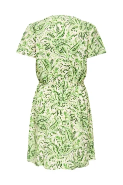 Vestido corto estampado
