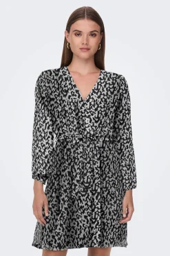 Vestido corto lazo