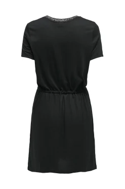 Vestido corto lurex