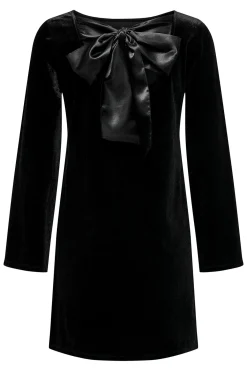 Vestido corto terciopelo