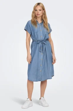 Vestido corto vaquero