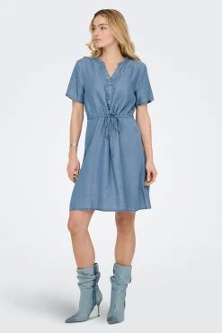 Vestido corto vaquero