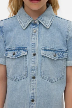Vestido corto vaquero
