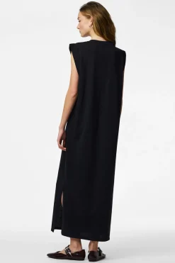 Vestido largo de algod&oacute;n