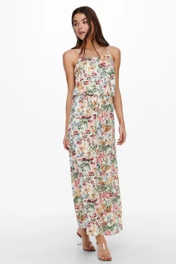 Vestido largo tirantes