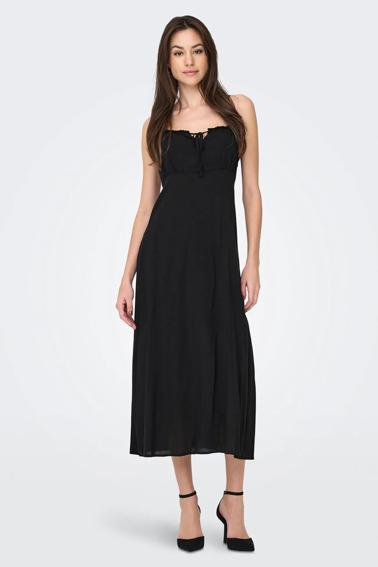 Vestido largo tirantes