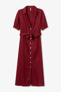 Vestido manga corta