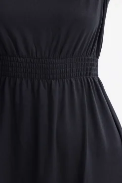Vestido Manga Larga Cuello Sub