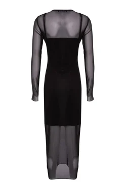 Vestido midi ajustado