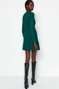 Vestido plisado mini