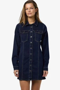 Vestido vaquero corto