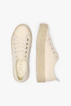 Zapatilla baja plataforma esparto