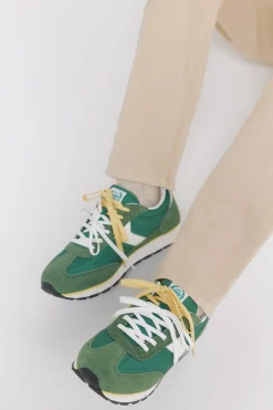 Zapatilla piel casual
