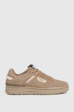 Zapatillas bajas de ante