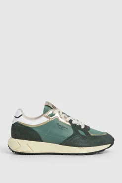Zapatillas Con Detalles En Ante