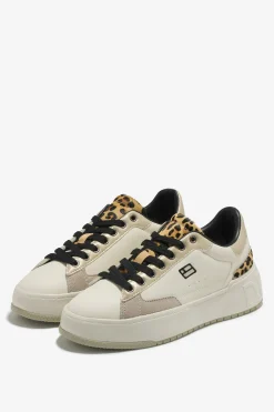 Zapatillas Court con estampado de leopardo