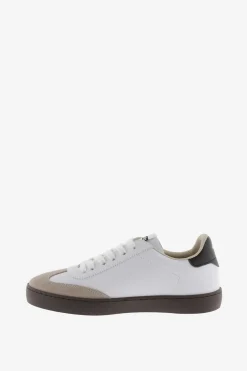 Zapatillas de efecto piel