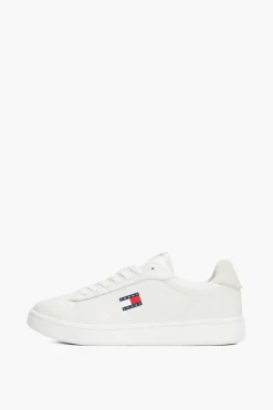 Zapatillas Tommy Jeans blancas con logo bandera