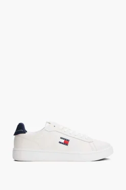 Zapatillas Tommy Jeans blancas con logo bandera