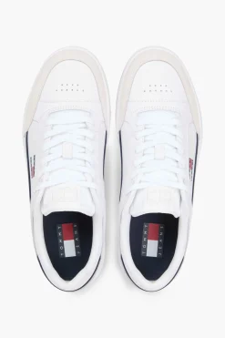 Zapatillas Tommy Jeans blancas con logo bandera