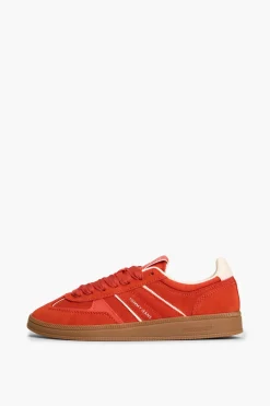 Zapatillas Tommy Jeans naranja con suela caramelo