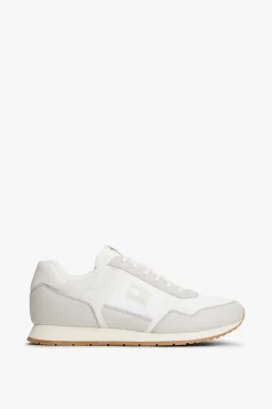 Zapatilla Tommy Jeans blanca con logo bandera